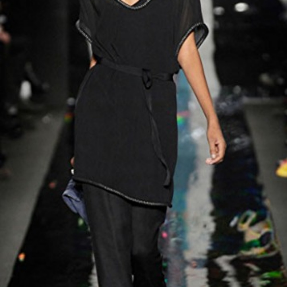 Diane von Furstenberg Silk Chain Dress